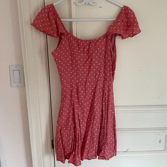 Hollister Pink Mini Dress with White Stars - Picture 6 of 6